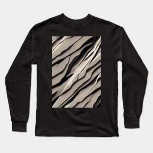 Stylized Granite Stone Pattern Texture #7 Long Sleeve T-Shirt